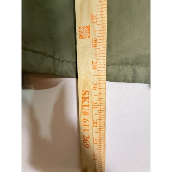 Banana Republic Men's Lightweight Field Jacket Utility Pockets Olive Green Large - Picture 5 of 6